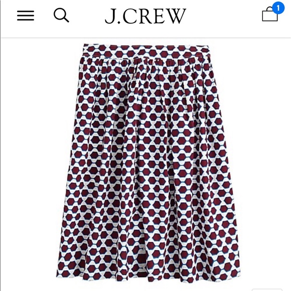 J. Crew Dresses & Skirts - J. Crew Patio Skirt in Sunglass Print